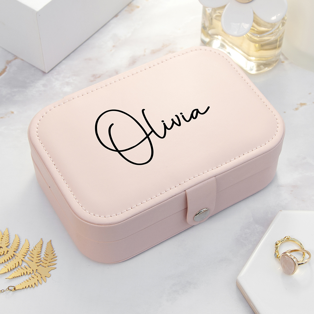 Blush Pink Jewellery Case Treat Republic Blush Pink Jewellery Case
