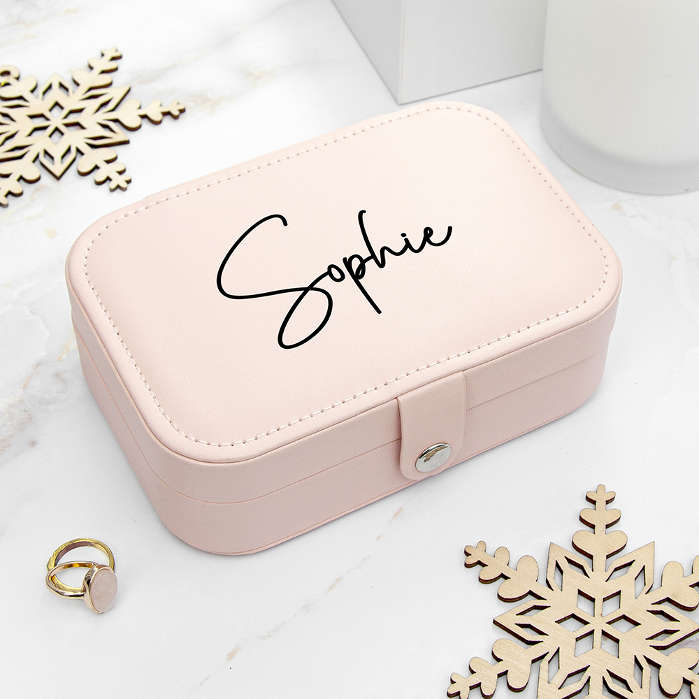 Blush Pink Jewellery Case Treat Republic Blush Pink Jewellery Case