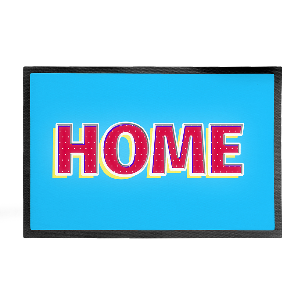 Personalised Pop Art Doormat Personalised Pop Art Doormat