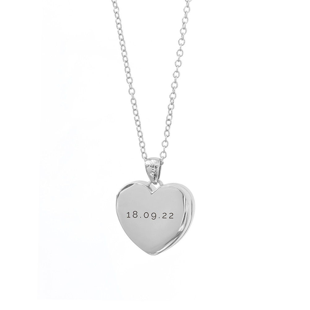 Personalised Heart Photo Locket Personalised Heart Photo Locket