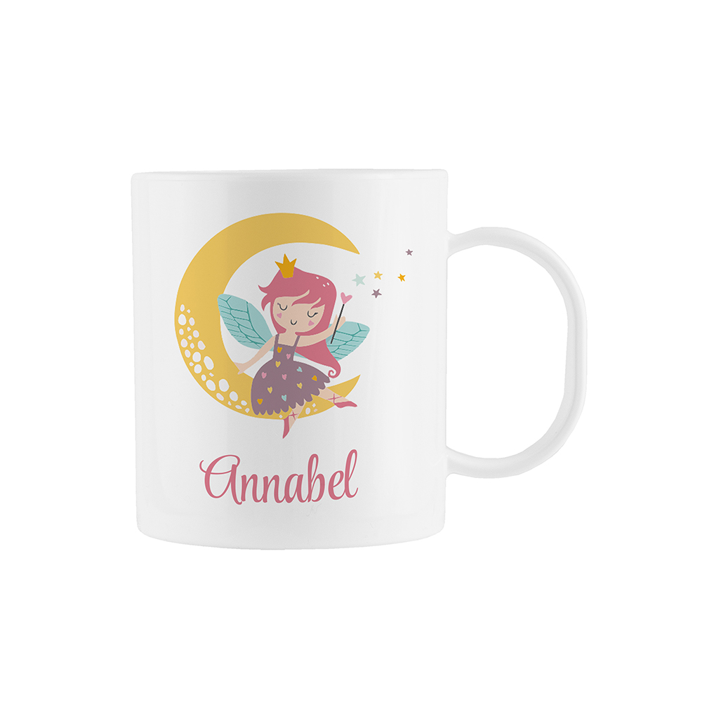 Personalised Fairy Kids Polymer Mug Personalised Fairy Kids Polymer Mug