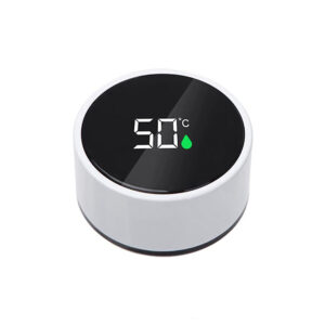 Personalised Thermos with Temperature Display in Black Personalised Thermos with Temperature Display in Black