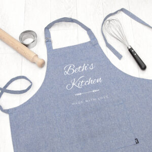 Personalised Made with Love Apron Personalised Made with Love Apron