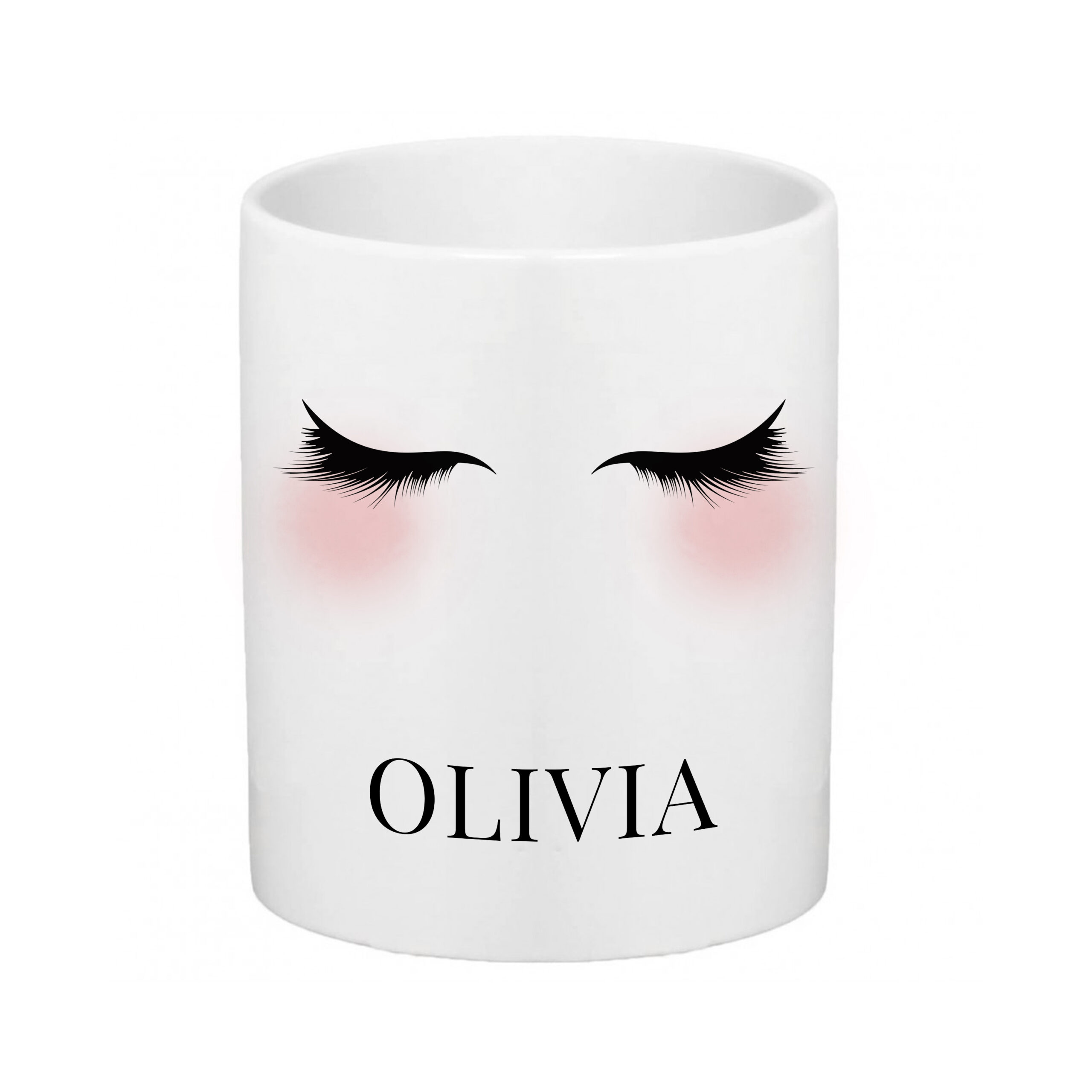 Personalised Eyelashes Makeup Brush Holder Personalised Eyelashes Makeup Brush Holder