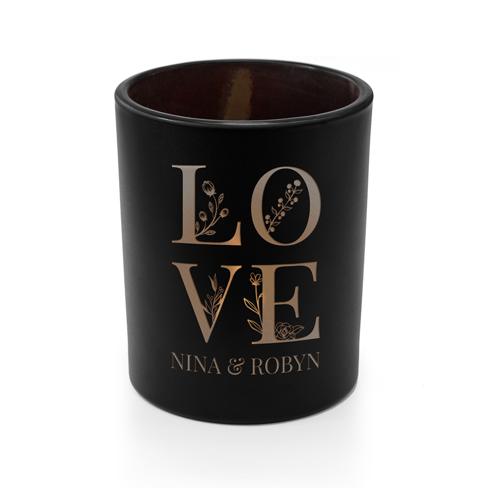 Personalised Love Candle Holder Personalised Love Candle Holder