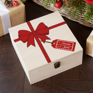 Personalised All Wrapped Up Christmas Eve Box - Medium