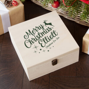 Personalised Rudolf Christmas Eve Box – Medium Personalised Rudolf Christmas Eve Box - Medium