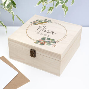 Floral Match Bridesmaid Box  - Rose - Medium