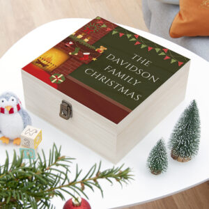 Fireplace Christmas Eve Box - Medium