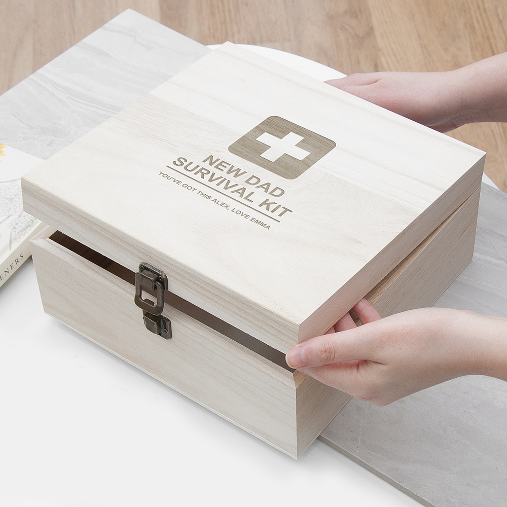 Personalised Emergency New Dad Kit - Medium
