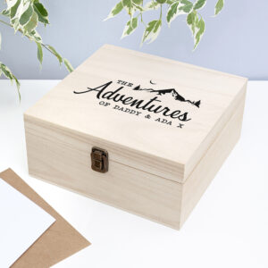 Personalised Adventure Memories Box Personalised Adventure Memories Box
