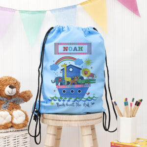 Personalised Children’s Noah’s Ark Waterproof Swim Bag Personalised Children's Noah's Ark Waterproof Swim Bag