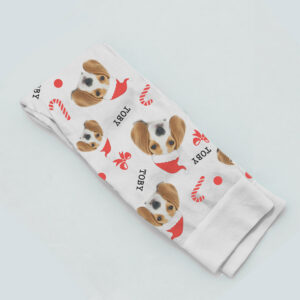 Personalised Christmas Pet Photo Socks Personalised Christmas Pet Photo Socks