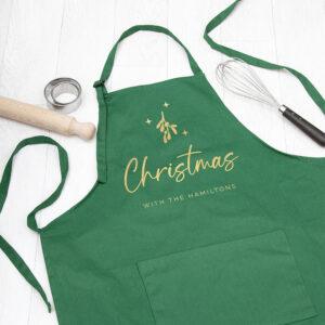 Personalised Christmas with the Family Apron Personalised Christmas with the Family Apron
