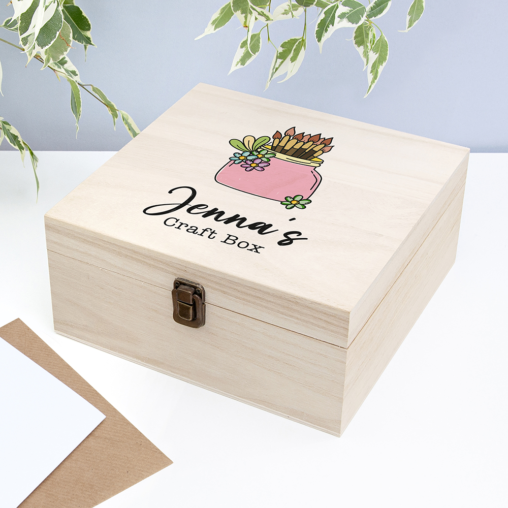 Personalised Craft Box