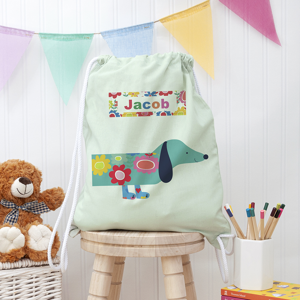 Personalised Dog PE Kit Bag Personalised Dog PE Kit Bag