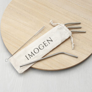 Personalised Eco Straw Kit Personalised Eco Straw Kit