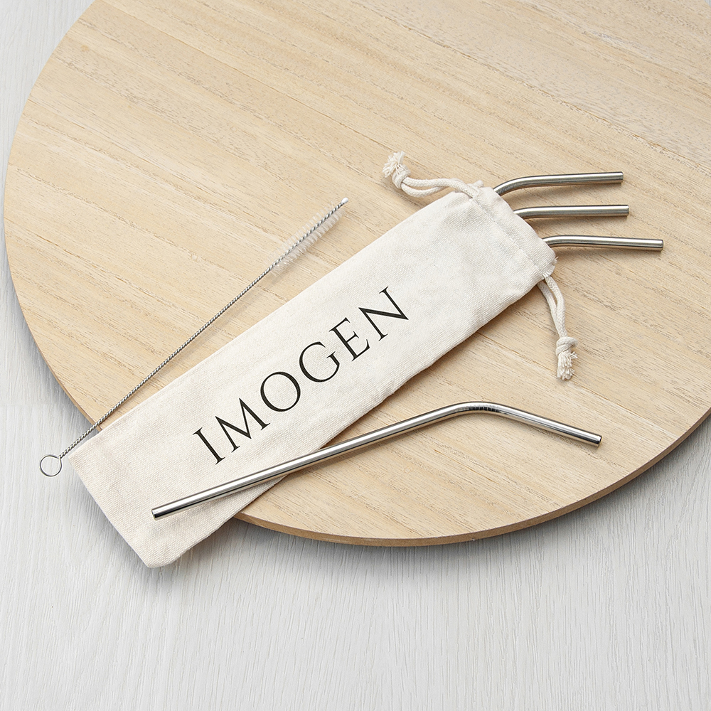 Personalised Eco Straw Kit