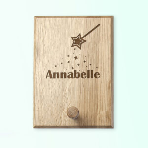 Personalised Fairy Dust Peg Hook