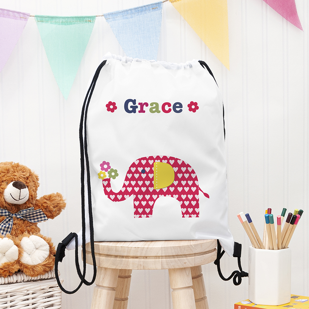 Personalised Girl's Waterproof Swim Bag