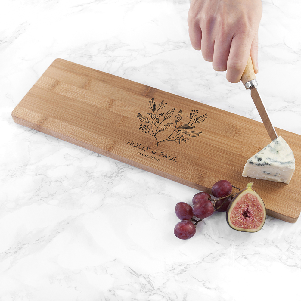 Personalised Happy Couple Serving Board