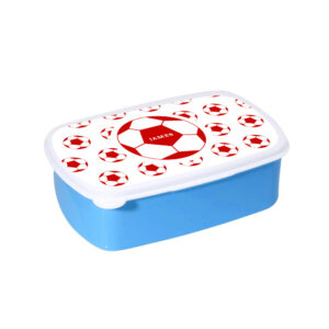 Personalised Kids Football Lunch Box Personalised Kids Football Lunch Box