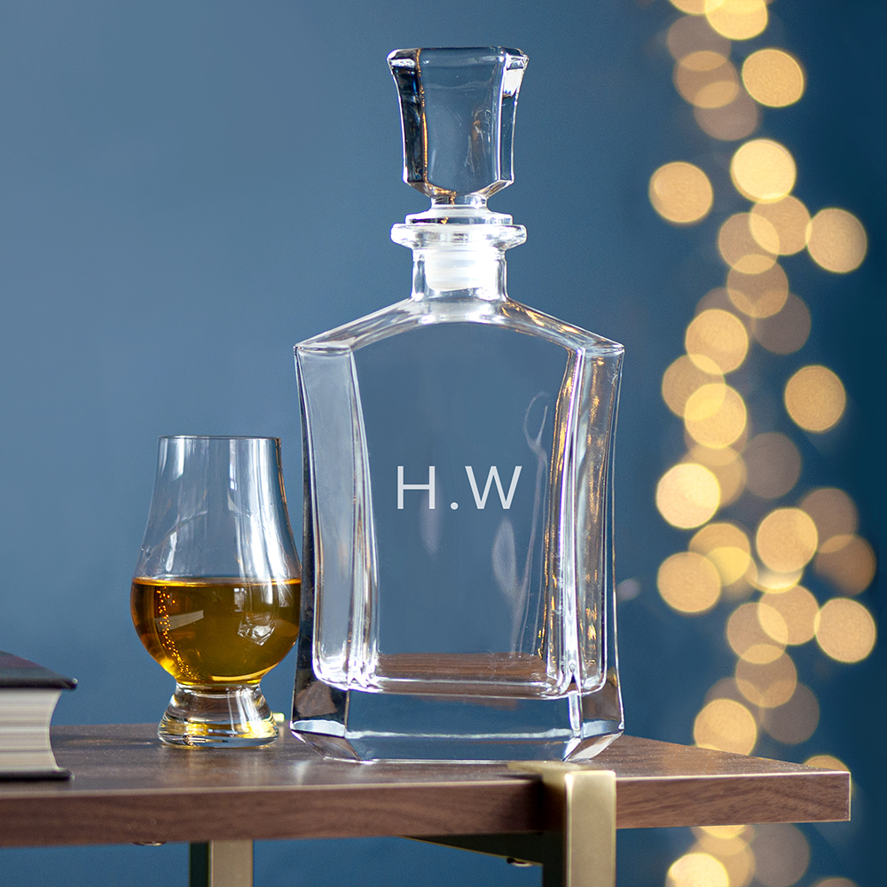 Personalised Luxury Initials Decanter