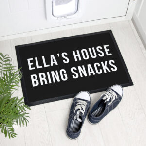Personalised Monochrome Doormat