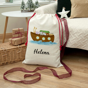 Personalised Noah's Ark Christmas Sack