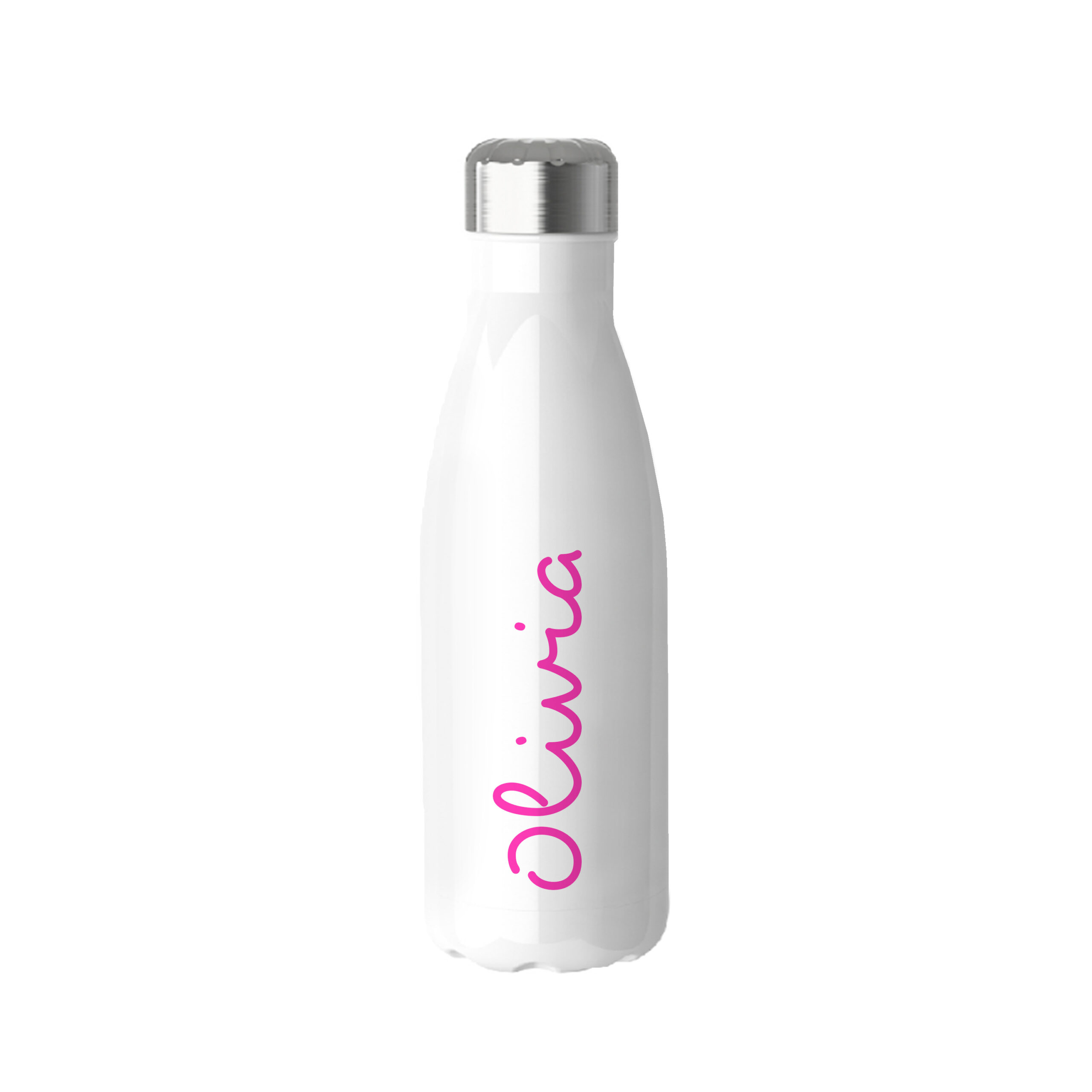Personalised Summer Island Insulated Water Bottle – Pink Personalised Summer Island Insulated Water Bottle - Pink