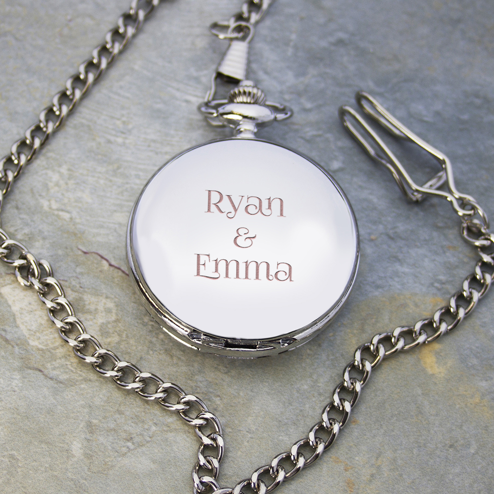 Personalised Valentine’s Day Pocket Watch Personalised Valentine's Day Pocket Watch
