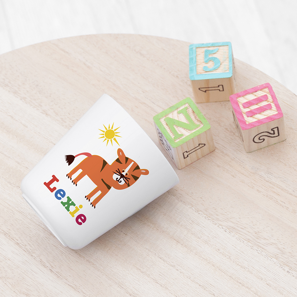Personalised Kids Noah’s Ark Dining Set Personalised Kids Noah's Ark Dining Set