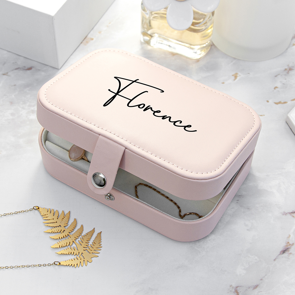 Blush Pink Jewellery Case Treat Republic Blush Pink Jewellery Case