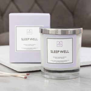 Personalised Sleep Well Scented Candle Treat Republic Personalised Sleep Well Scented Candle